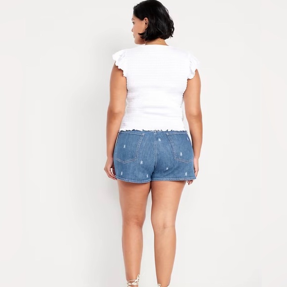 Old Navy High-Waisted OG Jean Shorts -- 3-inch inseam - Picture 3 of 7